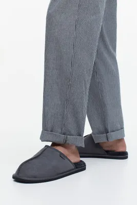 Chaussons doublés bouclette