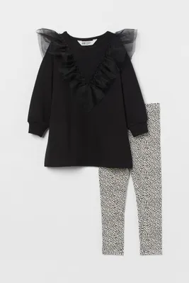 Ensemble 2 pièces imprimé