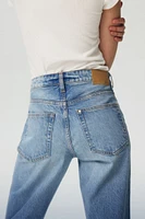 Straight High Cropped Jeans