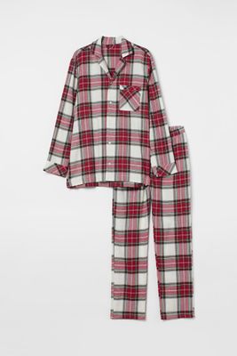 Pyjama en flanelle Regular Fit