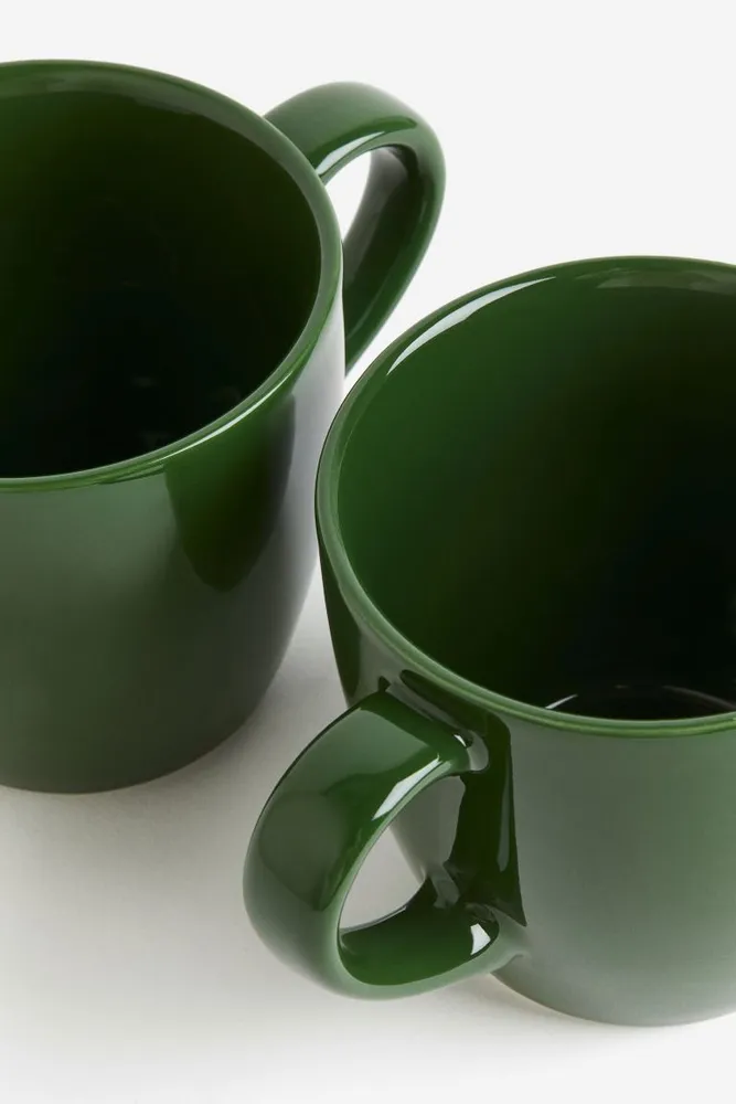 2-pack Porcelain Mugs