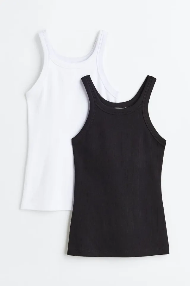 2-Pack Supreme Cotton-Blend Tank Tops