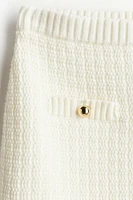 Textured-knit Skirt