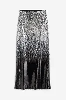 Sequined Maxi Skirt