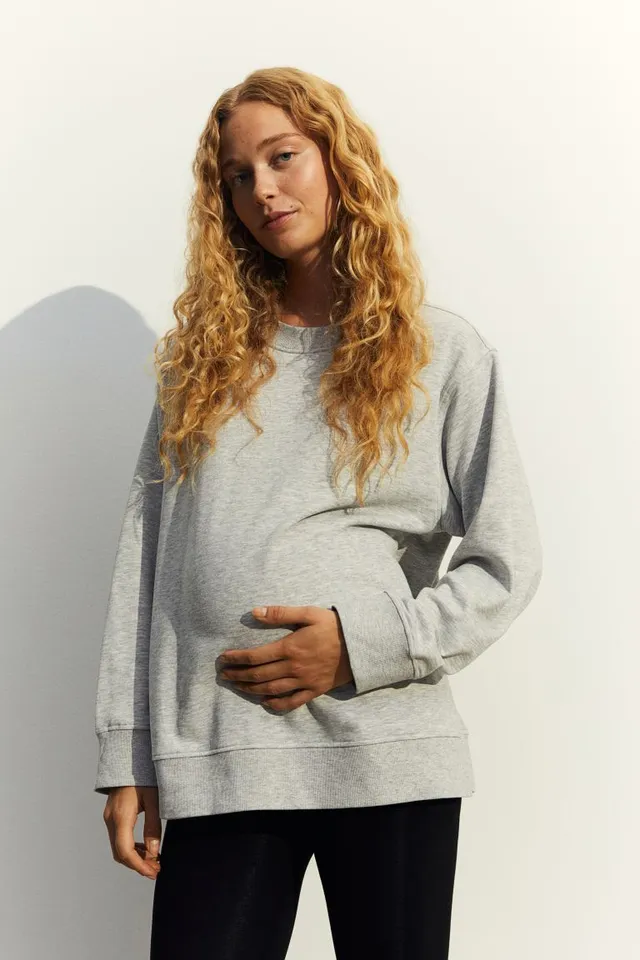 MAMA Before & After Maternity/nursing Sweater