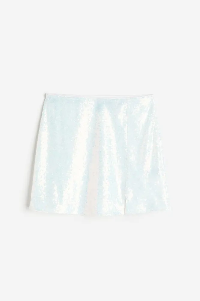 Sequined Mini Skirt
