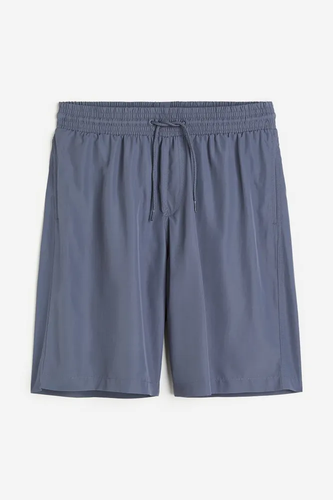 Relaxed Fit Knee-length Swim Shorts