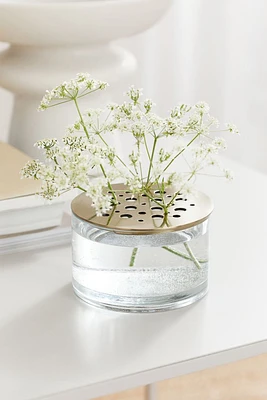 Glass Ikebana Vase
