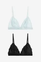 2-pack Soft-cup Lace Bras