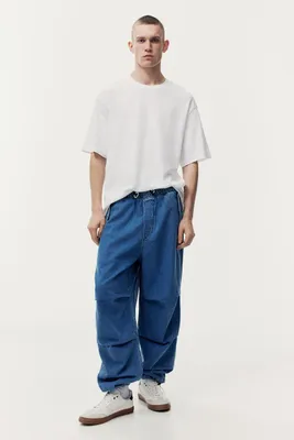 Loose Fit Parachute Pants