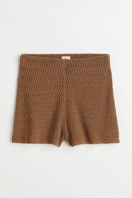 Knit Cotton Shorts