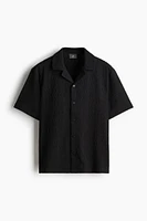 Regular Fit Textured Resort Shirt