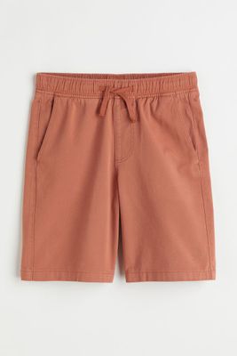 Cotton Twill Chino Shorts