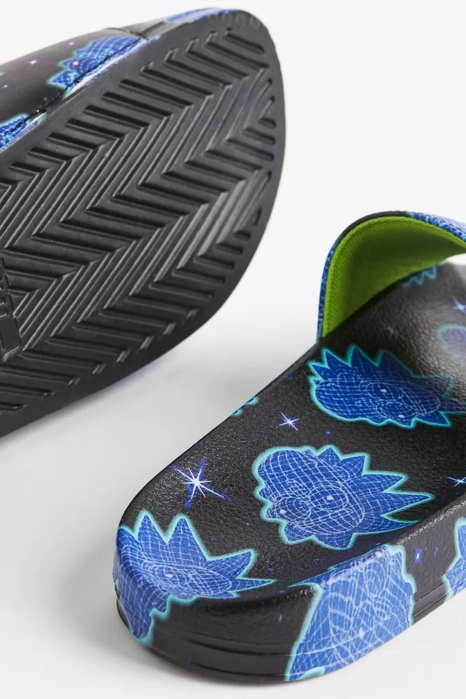 Printed Pool Slide Sandals
