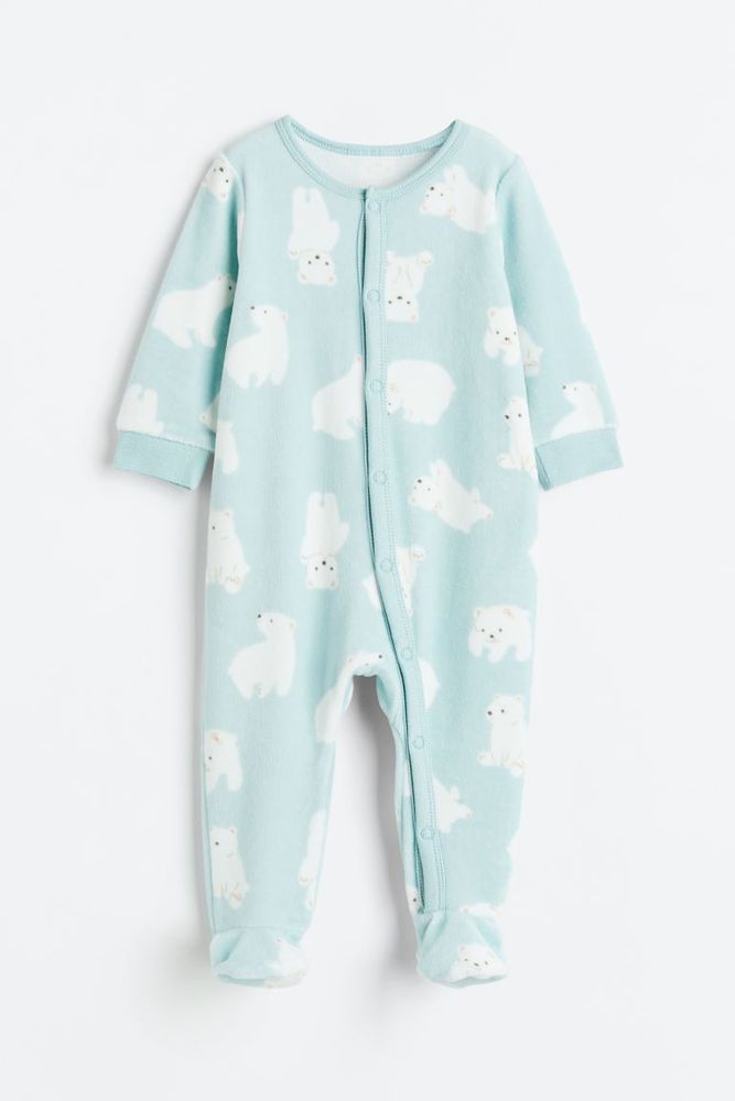 Velour Pajama Jumpsuit