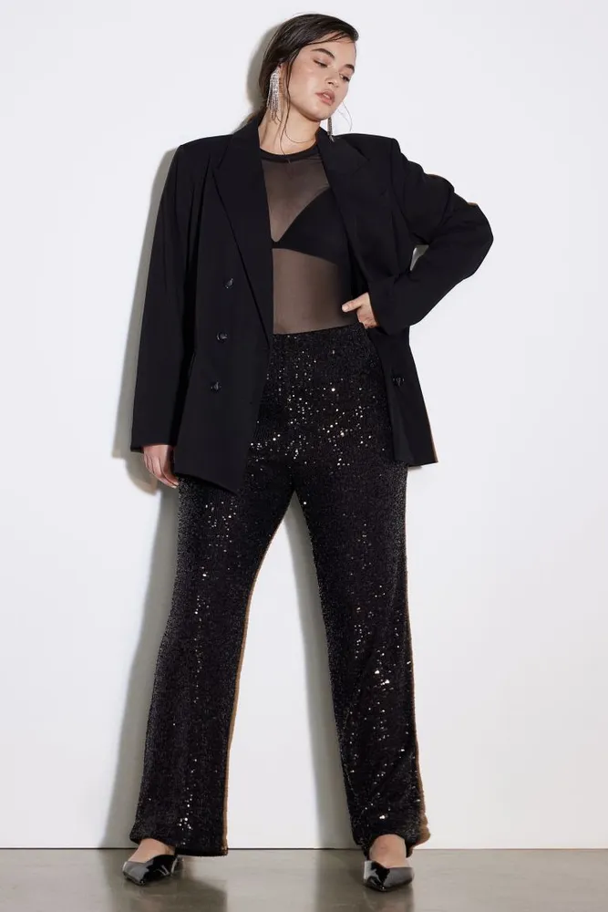 Sequined Pants