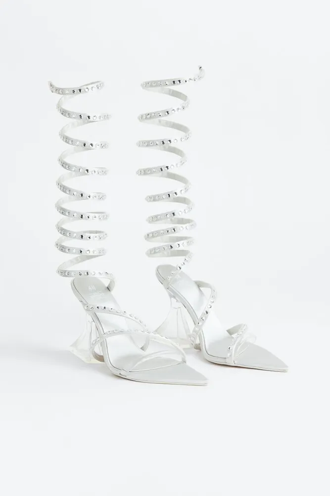Sparkly Gladiator Sandals