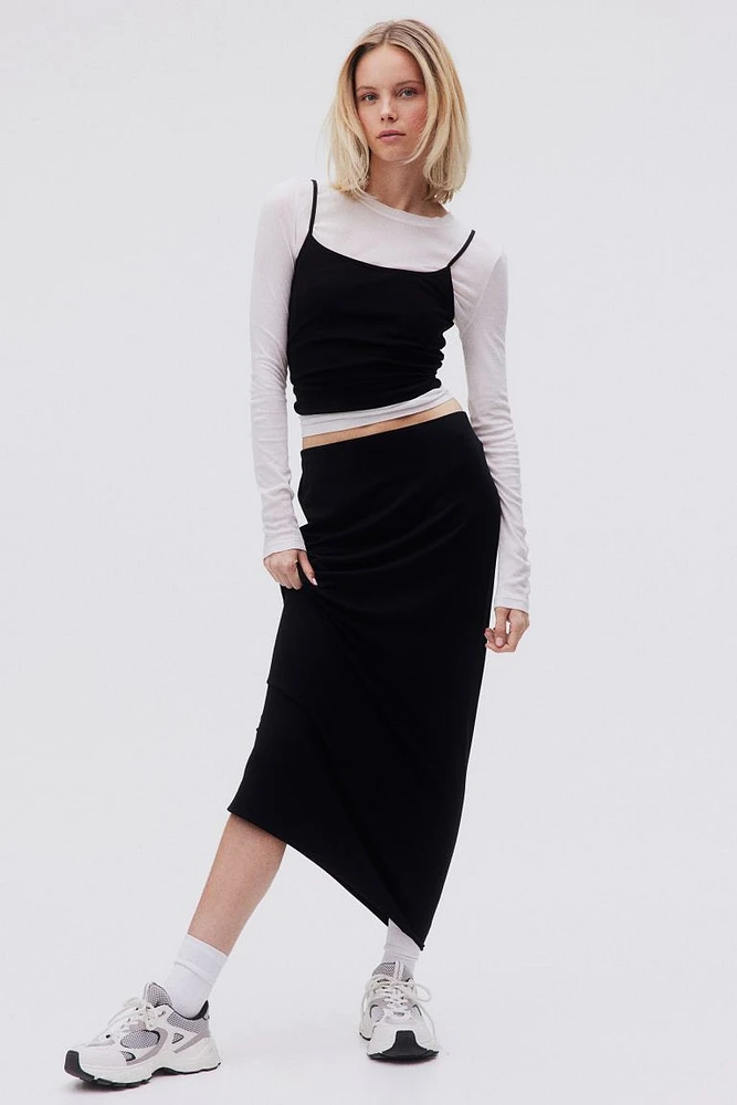 Jersey Pencil Skirt