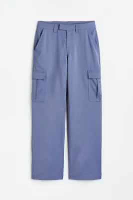 Pantalon cargo droit