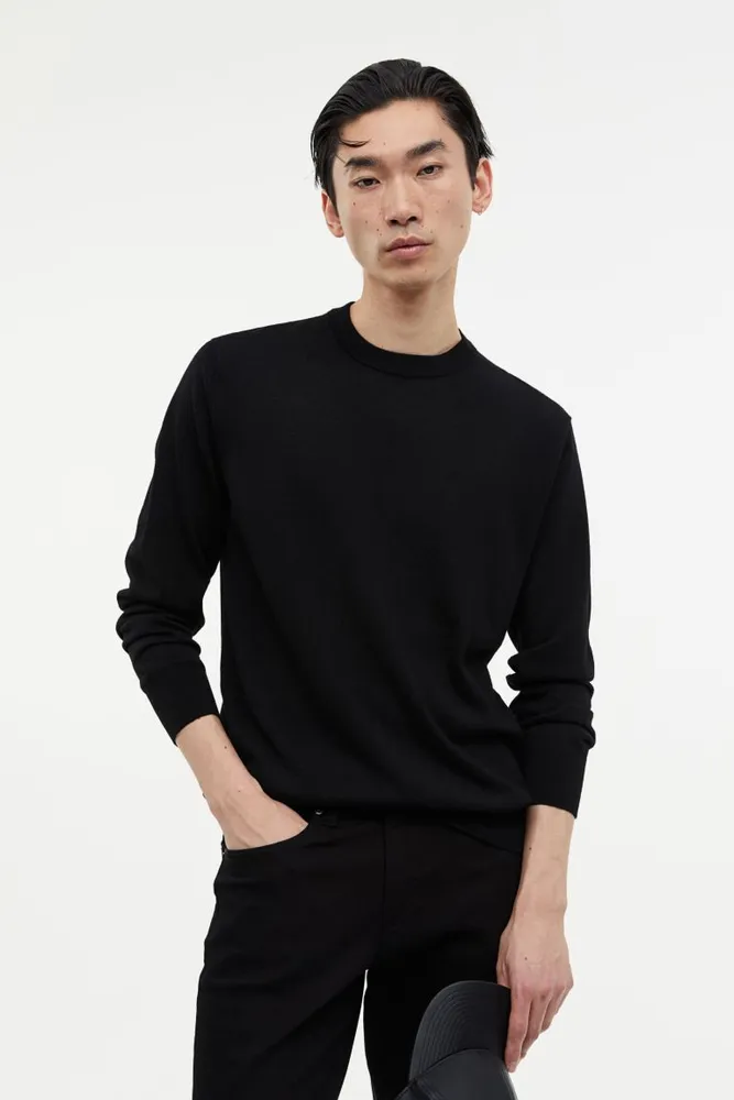 Regular Fit Wool-blend Sweater