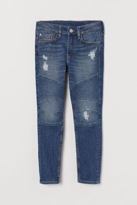 Jean motard Taille ajustée