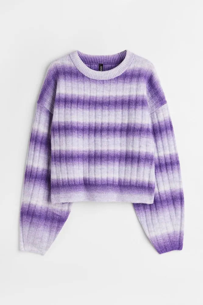 Rib-knit Sweater