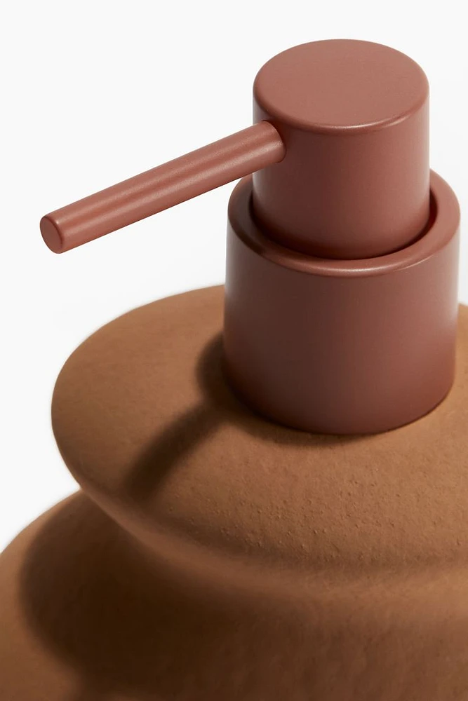 Stoneware Soap Dispenser