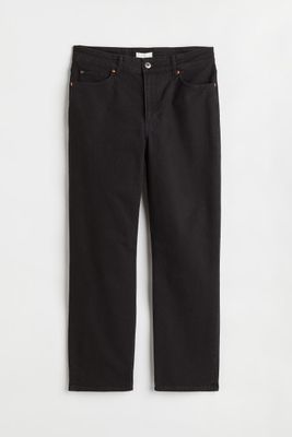 H&M+ Straight High Ankle Jeans