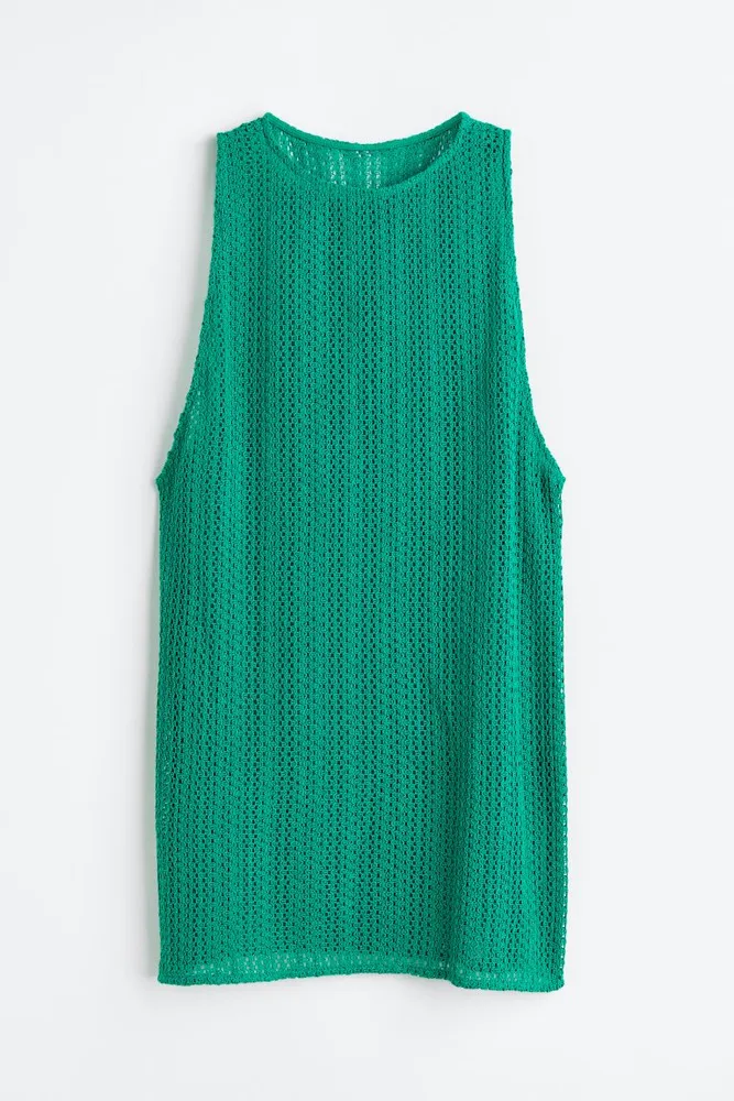 Crochet-look Beach Dress