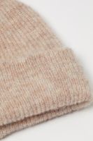 Rib-knit Wool-blend Hat
