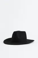 Felted Wool Cowboy Hat