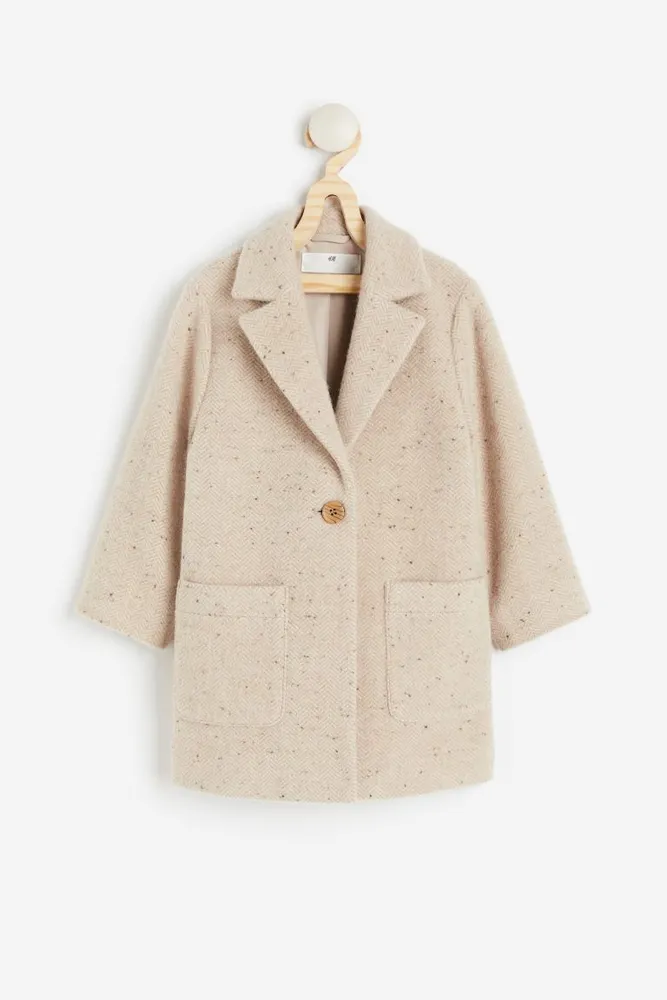 Wool-blend Coat