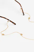 Flower-detail Eyeglass Chain