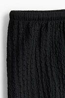 Textured Jersey Skirt