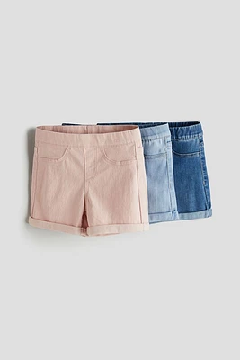 3-pack Denim Shorts