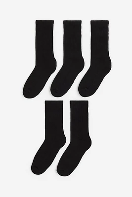 5-pack Ribbed Socks