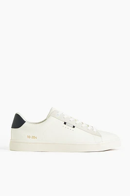 Faux Leather Sneakers