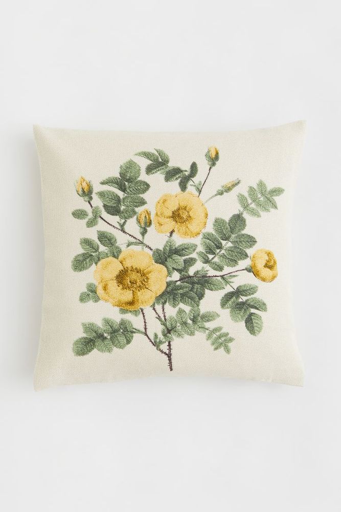 Housse de coussin à motif