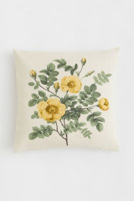 Housse de coussin à motif