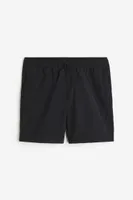 Regular Fit Nylon Shorts