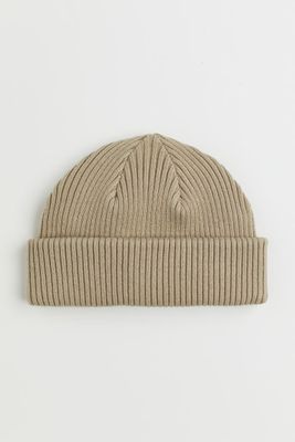 Rib-knit Hat