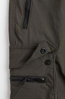 Skinny Fit Nylon Cargo Joggers