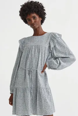 Flounced Dress