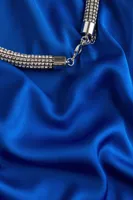Chain-detail Halterneck Dress