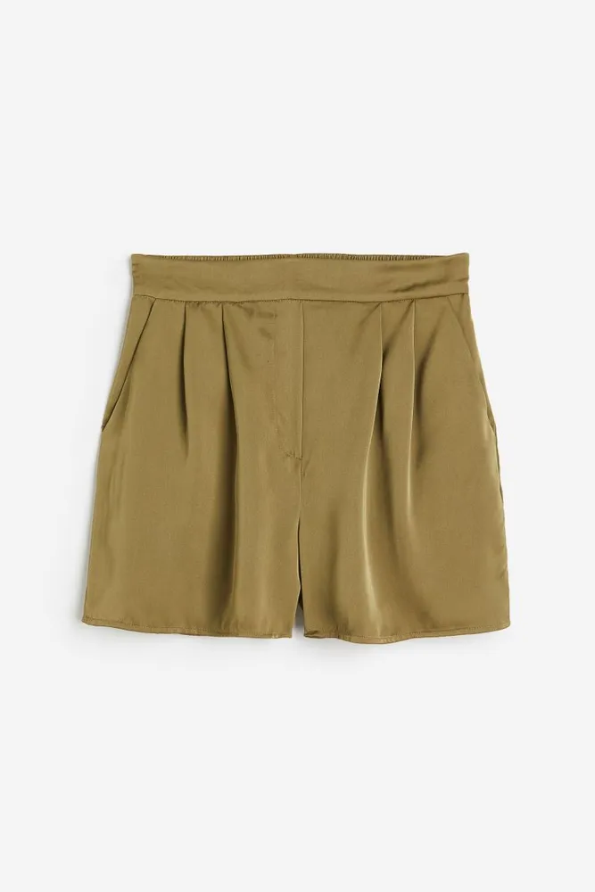 Satin Pull-on Shorts