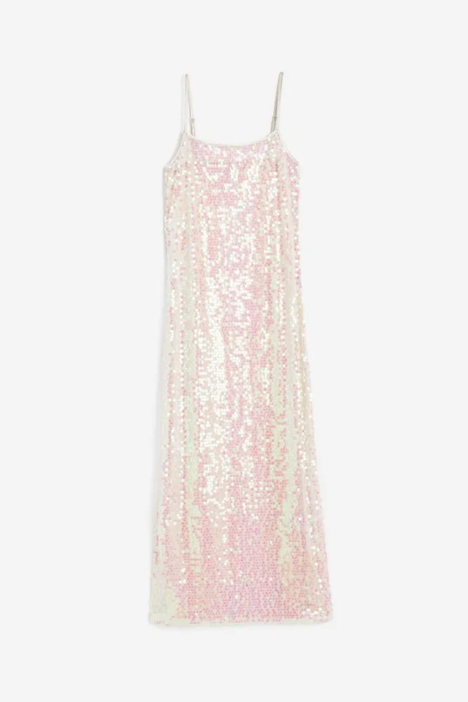 Sequined Slip Dress