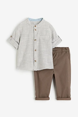 2-piece Shirt and Pants Set