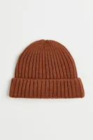 Rib-knit Hat