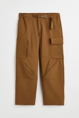 Loose Fit Water-repellent Shell Pants