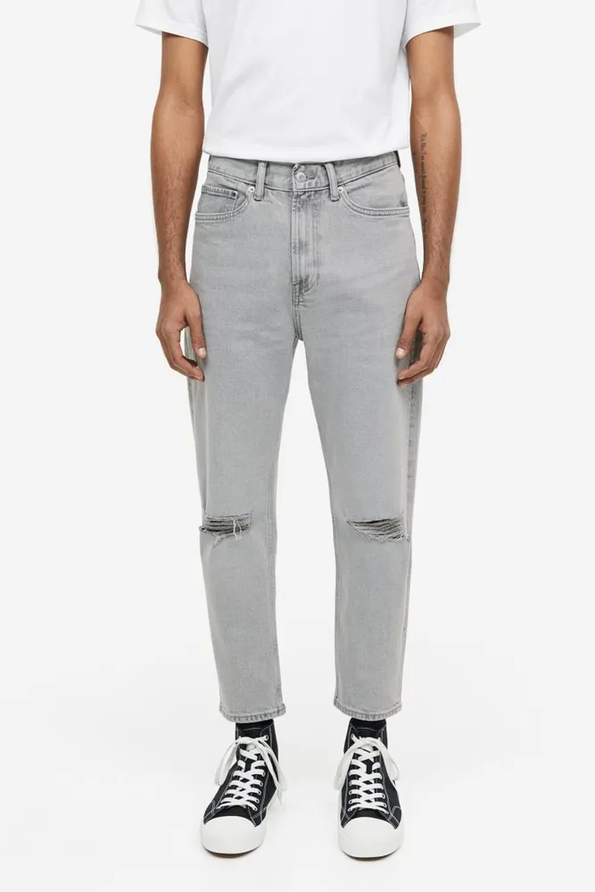 Tapered Regular Crop Jeans